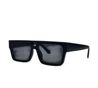 Fryloo Occhiali da Sole,Occhiali Sole polarizzati Quadrati Oversized Uomini, Punk Uv400 Ombre All'aperto