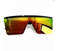 Fryloo Occhiali da Sole Quadrati retrò Donna Uomo tonalità alla Moda Leggeri Stile Vintage Viaggio Beach Party Summer Outfit-a-nullo