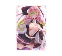 FrySky Mitsuri Demon Slayer Poster su tela, decorazione artistica da parete per soggiorno e camera da letto, senza cornice, stile 20 x 30 cm