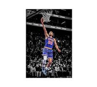 FrySky Poster su tela con giocatore di basket Stephen Curry 10, decorazione artistica da parete per soggiorno e camera da letto, senza cornice, 40 x 60 cm