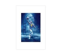 FrySky Poster su tela con giocatore di basket Stephen Curry 15, decorazione per camera da letto, ufficio, camera da letto, regalo, senza cornice, 30 x 45 cm