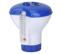 FRYSKYO Distributore Galleggiante di Cloro, Cloro Galleggiante con Termometro, Galleggiante Chimico Regolabile for Piscine Interne Ed Esterne E Vasche Idromassaggio