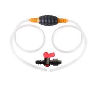 FRYSKYO Pompa A Sifone Pompa Manuale for Trasferimento Carburante, Kit Pompa A Sifone Carburante con Tubo in PVC 1M/1.5M/2M/3M, Sifone Manuale for Serbatoio Acqua Benzina Benzina Diesel(3M)