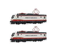 FS Trenitalia, confezione da 2 unità E464 in livrea Frecciabianca, entrambe motorizzate, epoca VI