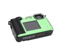 FS01 videocamera 4K da 64MP con doppio obiettivo, zoom 16X e Wi-Fi