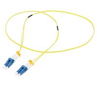 LogiLink FS0LC01 - Cavo patch ultra sottile OS2 in fibra ottica LC-LC Duplex, 1,0 m, G657.A2