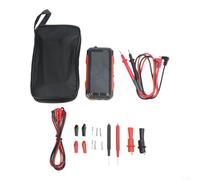 FS899S True per multimetro digitale RMS USB-C per ricaricabile 6000 conteggi con rilevamento NCV tester circuito live controllo diodi e misurazione della temperatura (FS899S+BAG+16in1+2Cl)