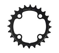 243504var - piastra modulare in acciaio COLORE NERO DENTI 28 TEETH