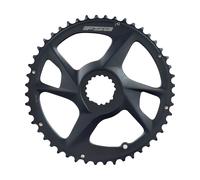 Corona Singola 50T FSA Modular Direct Mount 11v Tonda in Alluminio Nero per Ciclismo su Strada