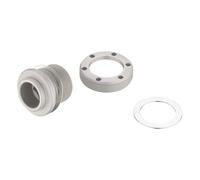 FSA BB30 - Bullone a manovella, 25 mm, colore: Argento 25 mm Nero
