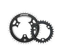 Corona MTB 39T 10V FSA, 86mm, 3 Fori, Alluminio Nero per Mountain Bike