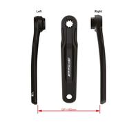 FSA Ebike Chainset CK-761 G2T Wider ISIS Black ##.#mm (170mm)