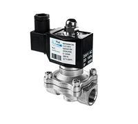 FSA Elettrovalvola in Acciaio Inox 304 1/2" 230V AC 0-10 bar Viton normalmente chiusa