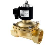 FSA Elettrovalvola in Ottone 2" 24V DC 0-10 bar Viton normalmente chiusa
