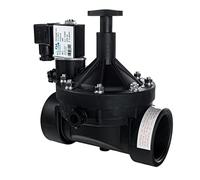 FSA Elettrovalvola in PA6 di Plastica 2" 230V AC 0,1-8 bar NBR normalmente chiusa