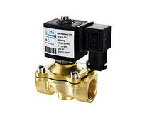 FSA Elettrovalvola ottone 3/4" 24V DC 0-10 bar Viton normalmente chiusa