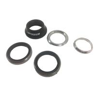 FSA FULL SPEED AHEAD Serie Orbit CF Carbon, 1 1/8 Pollice, Nero/Argento