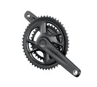 FSA Guarnitura Omega Megaexo 50x34 172.5mm Nero Bici Strada Compatibile Shimano SRAM 10/11v