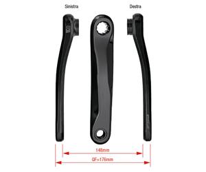Fsa Pedivella Sinistra Ck-746-2 Black