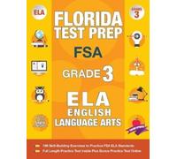 Fsa Test Prep Team Florida Test Prep FSA Grade 3 English (Tascabile)