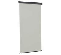 fsahslih Tenda da sole laterale per balcone, 125 x 250 cm, grigio, tenda da sole verticale per balcone e terrazza, protezione da sguardi indiscreti e vento, in poliestere, estensibile, per pareti e