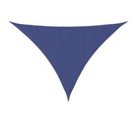 fsahslih Tenda parasole triangolare 4 x 4 x 5,8 m, in tessuto Oxford, per giardino, terrazza, balcone, campeggio, resistente, con corde di fissaggio