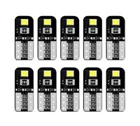 Fsaklaskdy 10Pcs Lampadine T10 W5W (Bianco), Canbus Senza Errori, Alta Luminosità, Lunga Durata - Illuminazione Interna Interni Auto per Cupola, Plafoniera Aspettar, Luce Bagagliaio Luci Targa