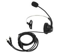 FSAKLPXOV H360 - PC - VA 3.5mm PC Business Headset Monaural Headphones with Rotatable Mic and Volume Control for Webinar Office Classroom Home Use