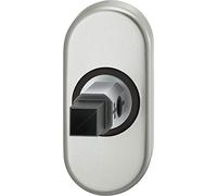 FSB 0 09 0004 22363 0105 Adattatore Rosetta Ovale per Porta, 9 mm, EN179, Alluminio Argento
