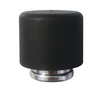 FSB fondo fermaporta - 38 3880 - 01, diametro 40 mm, altezza 32 mm, in gomma, 1 pezzo, colore: nero, 102283656