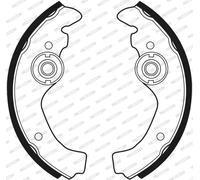 FSB23 Kit ganasce freno adatto a Fiat 500-126 FERODO