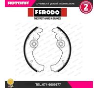 FSB23 Kit ganasce freno adatto a Fiat 500-126 (MARCA FERODO)..