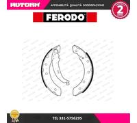 Ferodo - Set di ganasce freno FSB519 posteriore per BMW, Citroën, Dacia, Peugeot, Renault, Volvo