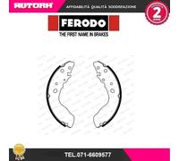 FSB580 Kit ganasce freno post adatto a Suzuki Vitara (MARCA FERODO)
