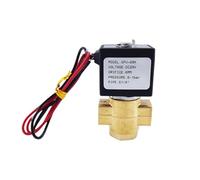 FSBNMNXPQ Mini elettrovalvola Porta 1/4 Pollice 1 mm/1,5 mm/2,5 mm/4/5/6 mm normalmente Aperta 12 V 220 V valvola di avviamento a Pressione Zero(6mm 1bar)