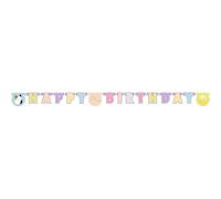 FSC Squishmallows Paper Party Letter Happy Birthday Banner