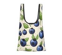FSCEV Blueberry Pattern03 - Borsa per la spesa riutilizzabile, organizer multiuso