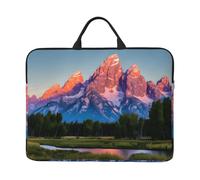 FSCEV Custodia protettiva compatibile con Grand Teton National Park da 14 pollici, con cerniera, maniglia portatile classica