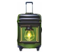 FSCEV Firefly and Lantern - Custodia protettiva per trolley da viaggio d'affari, alla moda, 45-81 cm, bianco, S