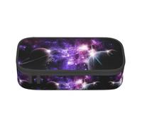 FSCEV Galaxy Sky. Astuccio grande per matite e penne, grande capacità, per ufficio, Nero , Taglia unica, Organizer per borse