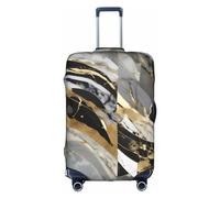 FSCEV Lussuosa custodia protettiva in marmo per valigia con ruote, viaggio d'affari, protezione bagagli, moda da 45,7 a 81,3 cm, bianco, XL