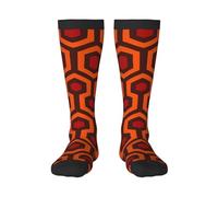 FSCEV Shining Overlook Calze per adulti Sport Corsa Calzini al polpaccio Camminare Attività di viaggio Abbigliamento quotidiano, 2 Nero-1, Taglia unica