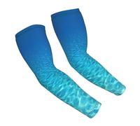 FSCEV Tranquil Underwater Scenery Sun Protection Arm Sleeves Outdoor Essentials Cooling Compression Golf Hiking Cycling