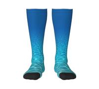 FSCEV Tranquillo paesaggio subacqueo Calze per adulti Sport Corsa Calze al polpaccio Camminare Attività di viaggio Abbigliamento quotidiano, 1 nero, Taglia unica