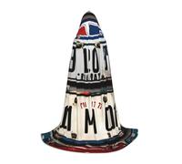 FSCEV Vecchia Targa Con Cappuccio Mantello Per Adolescenti Tristo Mietitore Vampiro Strega Carnevale Halloween Mago Costume