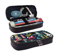 FSCEV Women_S - Astuccio in pelle con schiaccianoci e balletto natalizio per cancelleria, portatile, multifunzionale, per l'accademia