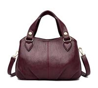 FSD.WG Tote Donna Borse a Mano，Pelle PU Borsa A Spalla ，Borsa a Secchiello