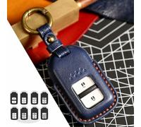 FSDGJZDFG Custodia in Pelle per Chiave Auto, Accessorio per Honda CRV Civic 10th Xrv City Turbo Accord Crider, Portachiavi.