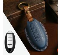 FSDGJZDFG Custodia in Pelle per Chiave Auto, Portachiavi, Accessorio per Nissan XTrail Qashqai Tiida Teana Sylphy, Portachiavi a Conchiglia