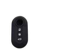 FSDGJZDFG Custodia in Silicone per Chiave Auto a 3 Pulsanti per Fiat 500, Guscio Pieghevole per Chiave remota per Fiat Punto Panda, Accessori per Auto